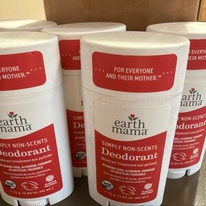5 Non-scented Deodorant by Earth Mama | Natural and Safe for Sensitive Skin